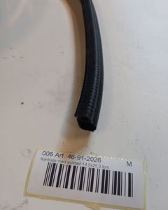 Edge molding with side close 14.5 x 25.3